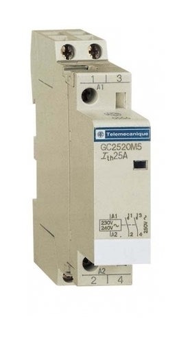 Модульный контактор Schneider Electric TeSys GC 2P 25А 250/110В AC