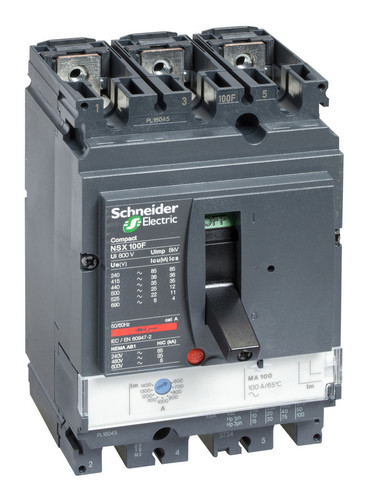 Силовой автомат Schneider Electric Compact NSX 100, MA, 50кА, 3P, 100А