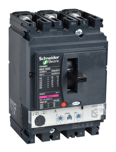 Силовой автомат Schneider Electric Compact NSX 100, Micrologic 2.2 M, 50кА, 3P, 50А