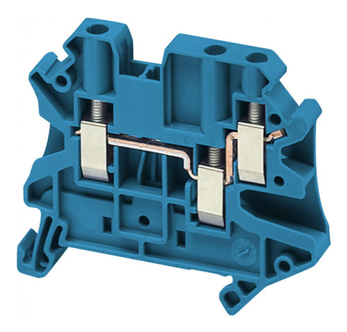 Клеммник винтовой проходной Schneider Electric Linergy TR 4 мм², синий, NSYTRV43BL