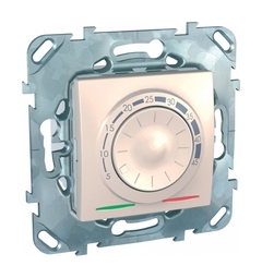 Термостат для теплого пола UNICA, с датчиком температуры пола, бежевый