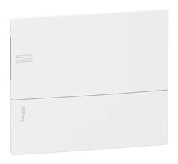 Распределительный шкаф MINI PRAGMA 12 мод., IP40, встраиваемый, пластик, белая дверь, с клеммами